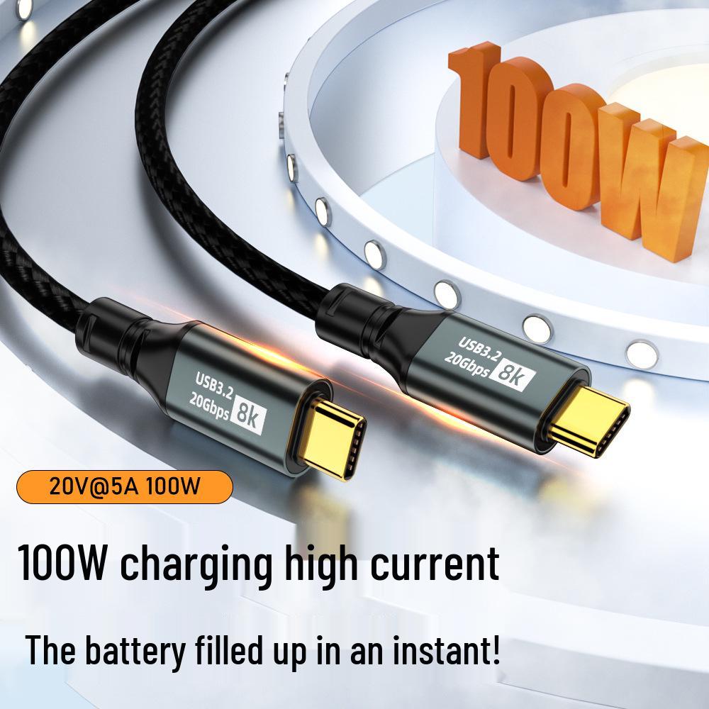 Apple 15 Typ-C Kabel: Volle Funktion, 20 Gbit/s Übertragung, PD100W Schnellladung, iPhone15 Bildschirminhaltsprojektion