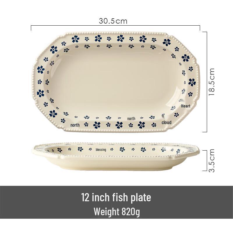 

ZISIZ Ceramic Dinnerware Set