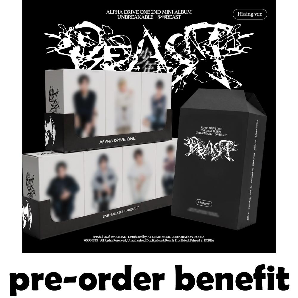 Pre-order ALPHA DRIVE ONE UNBREAKABLE : BEAST Hissing Ver. & SHOP POB