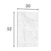 GLAS-SCHNEIDEBRETT 30x52 Weiß