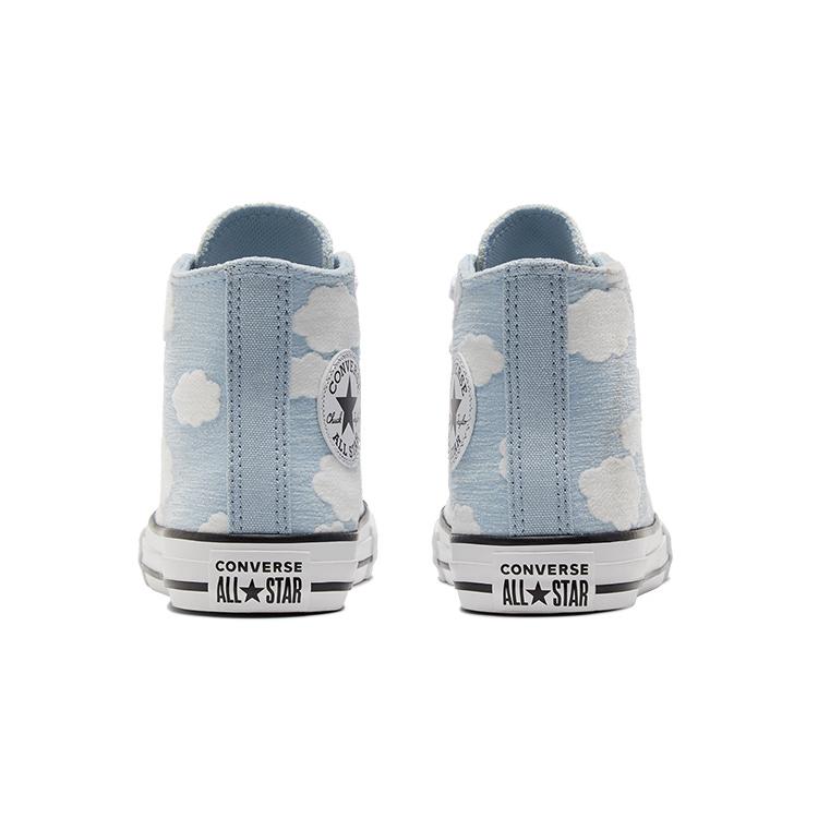 New Converse Chuck Taylor All Star High Top Kids Canvas Shoes Blue Children Aged 3 7 Years Old A04342C