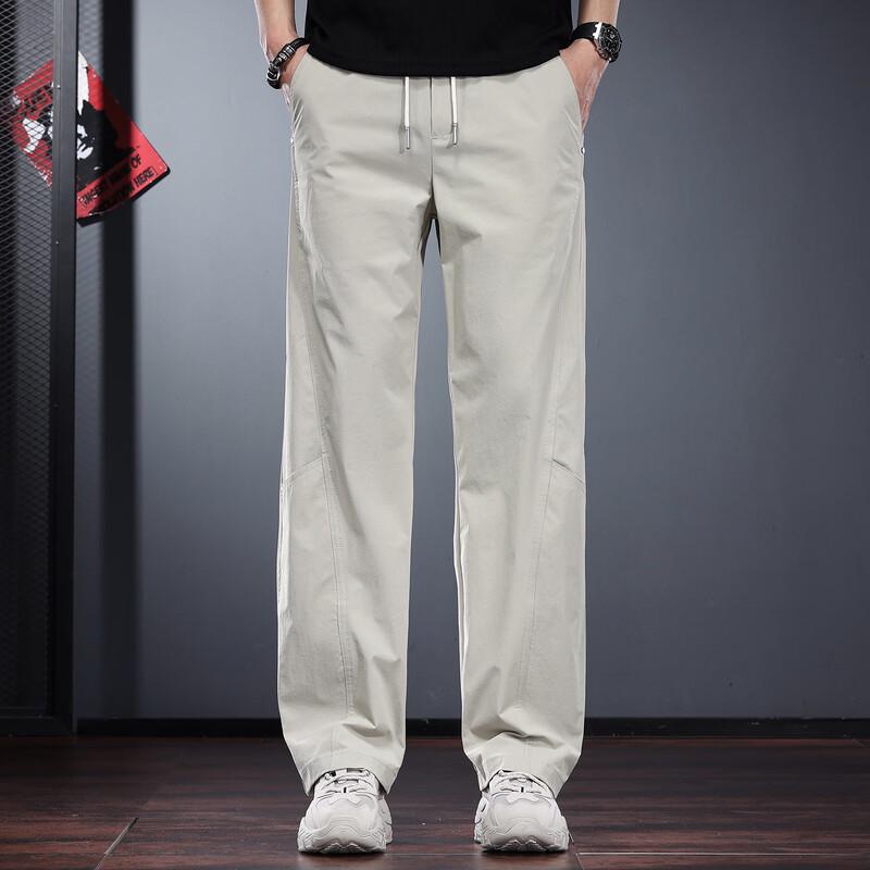 JAYLENO Men's American Style Straight Outdoor Casual Pants