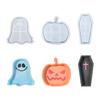 Silicone Resin Mold Resin Tray Molds Halloween Series Silicone Plate Molds Suitable for Crafting and Table Decoration