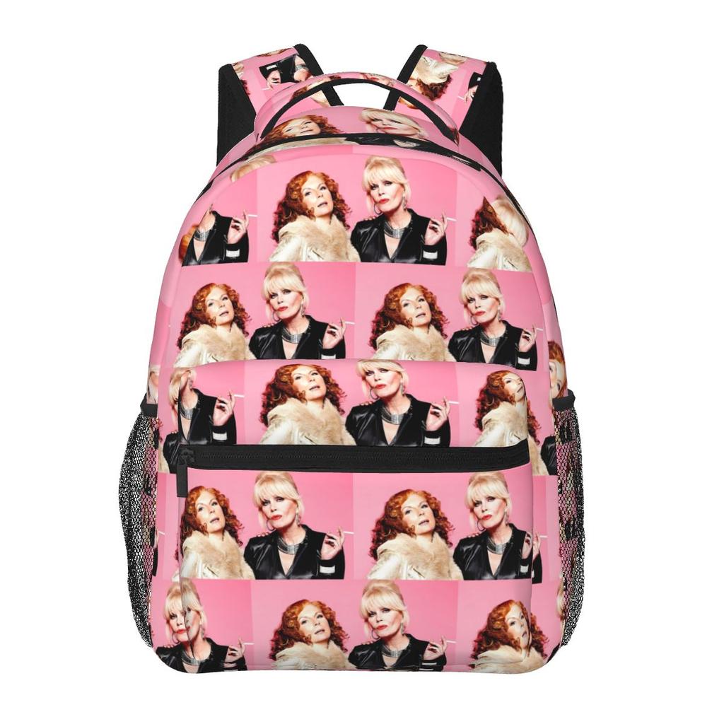Ab Fab Darling Patsy Absolutely Fabulous Student Backpack School Bag Hiking Travel Daypack for Men Women Bookbag Shoulder Bags