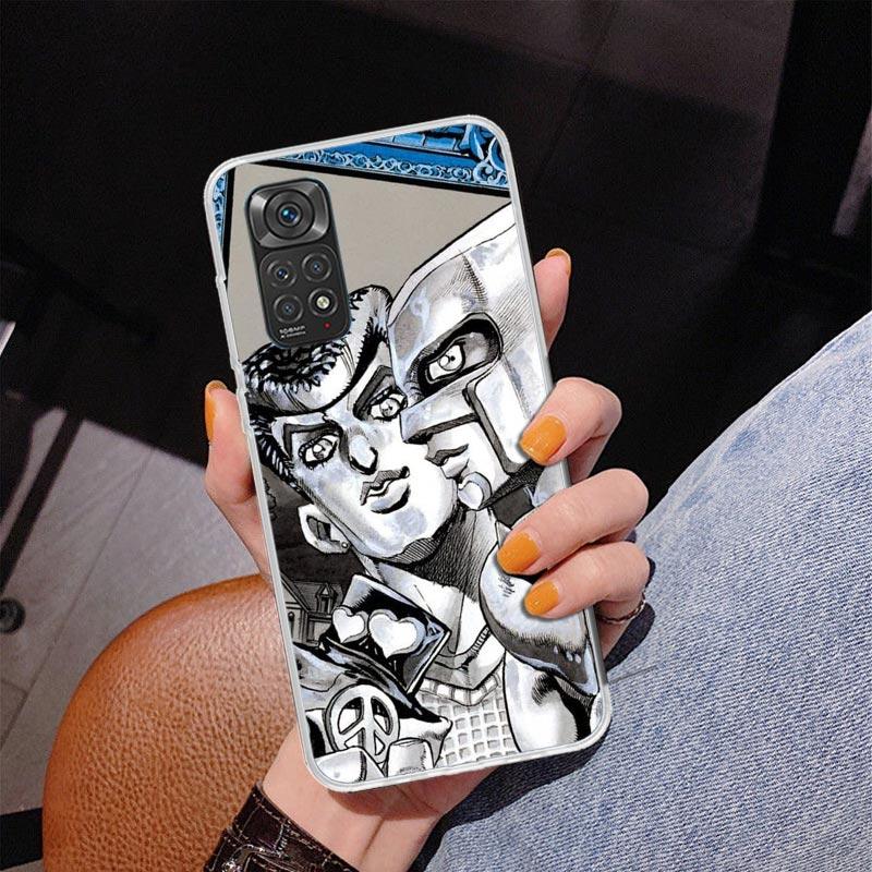 

JoJo s Bizarre Adventure Diamond Is Unbreakable Phone Case For Xiaomi Redmi Note 15 14 13 12S 12 11 Pro Plus 14S 11S 11E 10 10S Redmi Note 12 Pro 4G