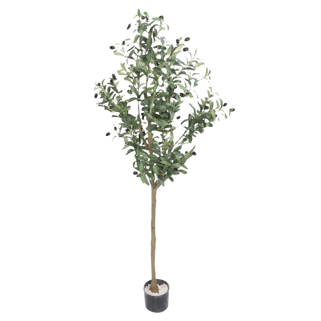 Artificial Tree Tall ABS PU Simulated Olive Tree for Swimming Pool Party Seaside Courtyard Interior Decoration 150cm