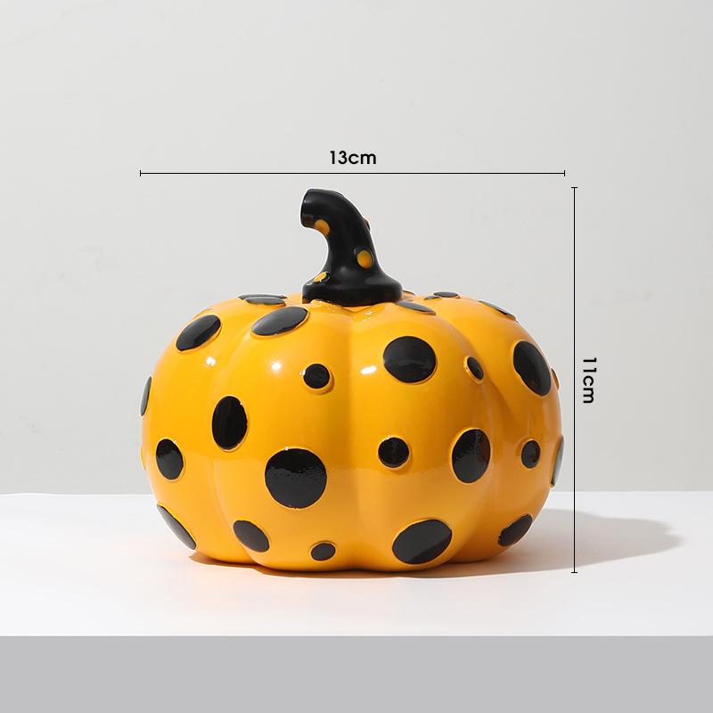 Pompoen Kusama Yayoi Ornamenten Moderne Sculptuur Stippen Uil Vogel Kunst Huis Interieur Decoratie Kantoor Kunst Bruiloft Kerst
