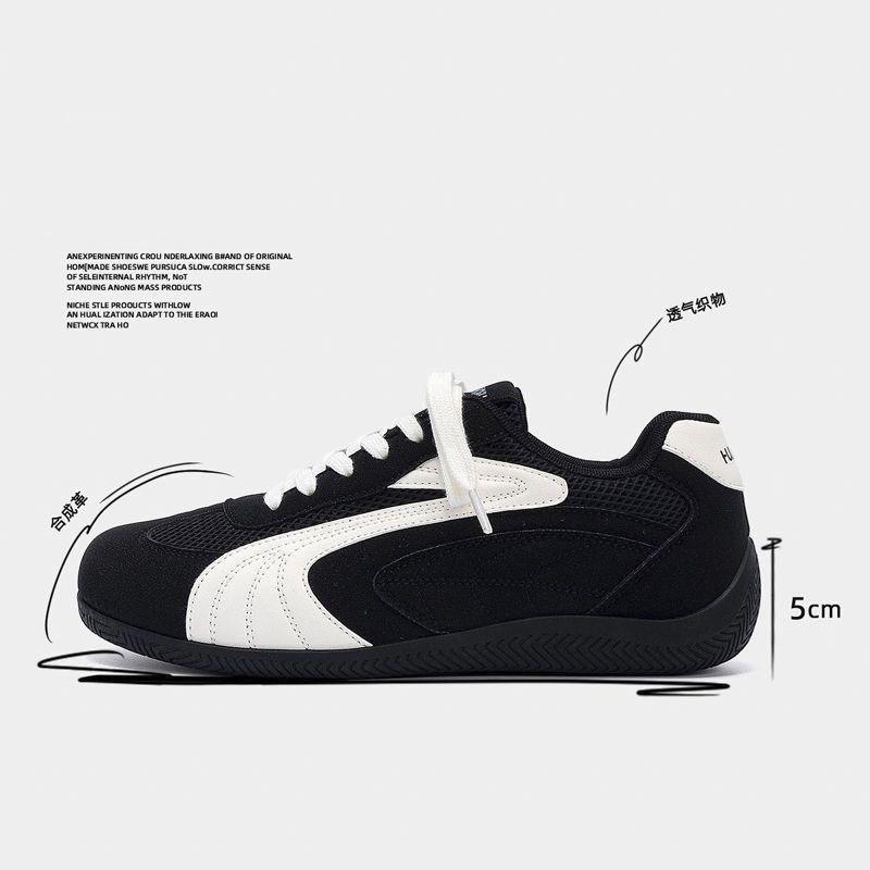 Thin-soled fashion male and female students casual board shoes mesh breathable comfortable fashion moral training shoes