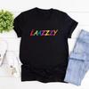 Laazzzy The Rose Kpop T Shirt Back To Me Shirt Korean Graphic Tee Women Short Sleeve T-shirts Streetwear Tops Women Clothes