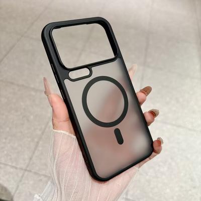 Rüstung Matt Transluzent Für Magsafe Handyhülle Für Xiaomi 17Pro MAX Magnetische Kabellose Ladeabdeckung Für Xiaomi 17 Hülle