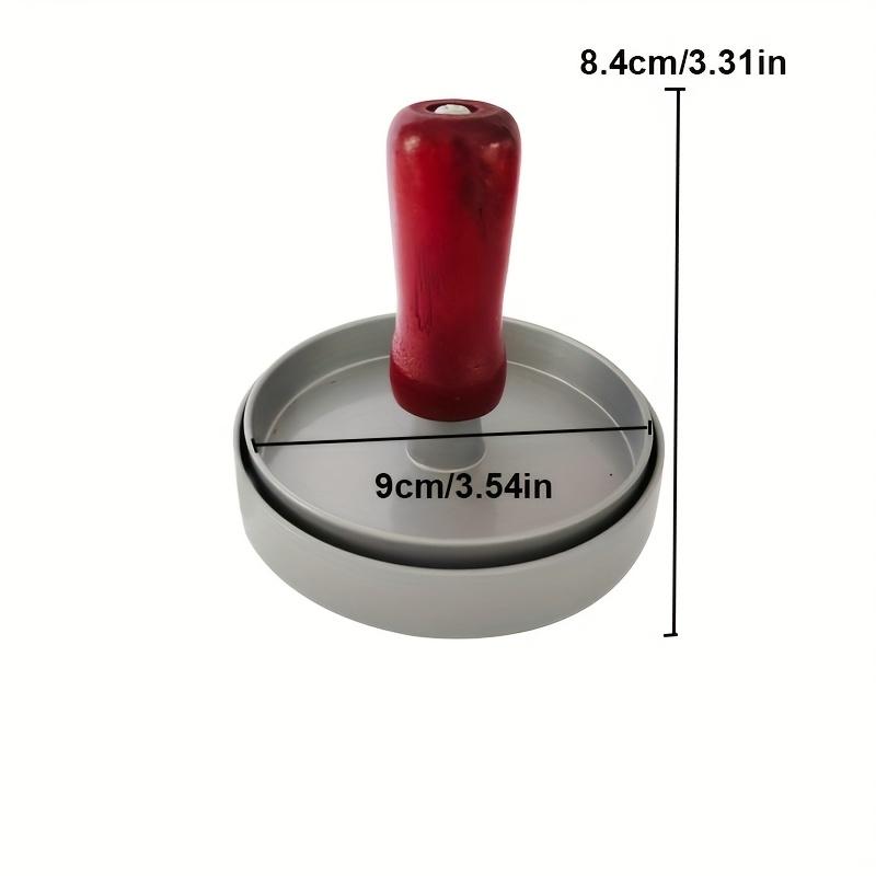 Manufacturer Direct Hamburger Patty Press Mold, Round Manual Meat Patty Maker