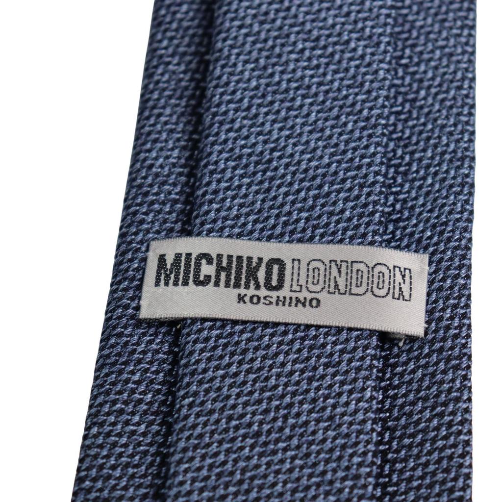 [Michiko London] Necktie, Italian Fabric, Made in Japan, SilkCotton Blend, Solid Color, Brand: KOSHINO, Men'sWomen's, Unisex, Gift Box Included,