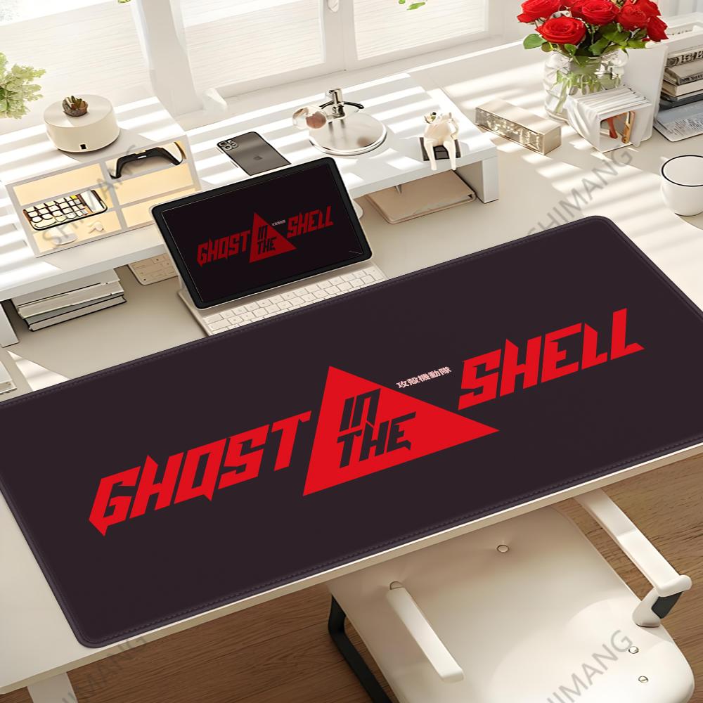 GGhost In the Shell Mouse Pad Nonslip Thickened MousePad Large Writing Lockedge Office Student Gaming Cushion