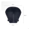 Motorcycle Seat Cushion Waterproof Silicone Pad AntiSlip Bottom for LongDistance