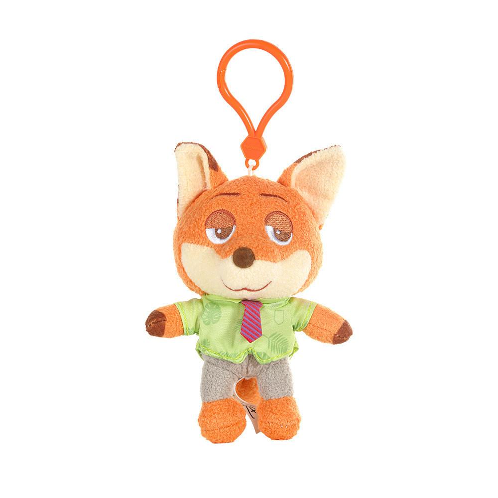 Plush Zootopia Adorable Keychain Set With Authentic Judy Nick And Lightning Character Police