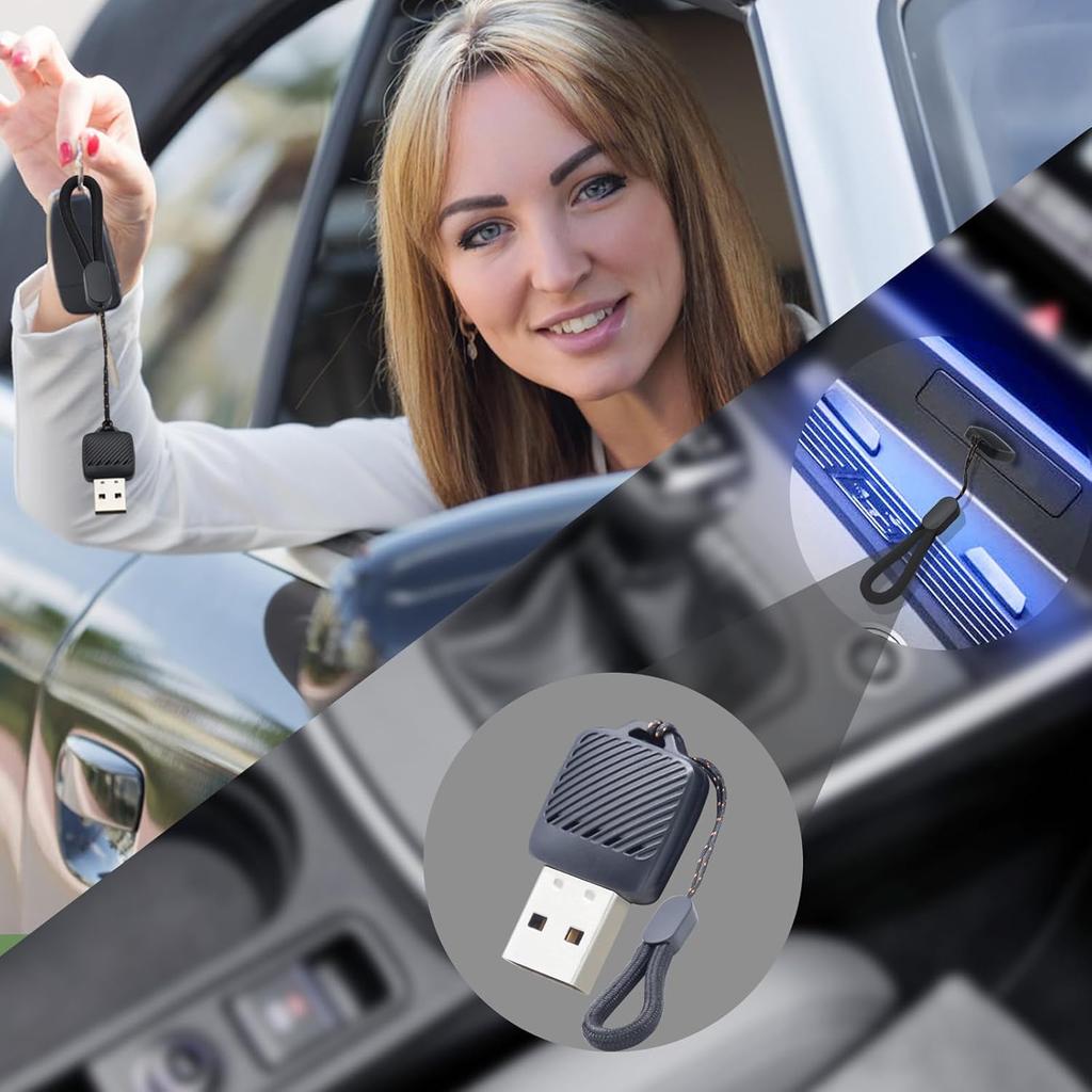 2 In 1 Wireless CarPlay Android Auto Adapter Wired To Wireless Smart USB Dongle for iPhone and Android