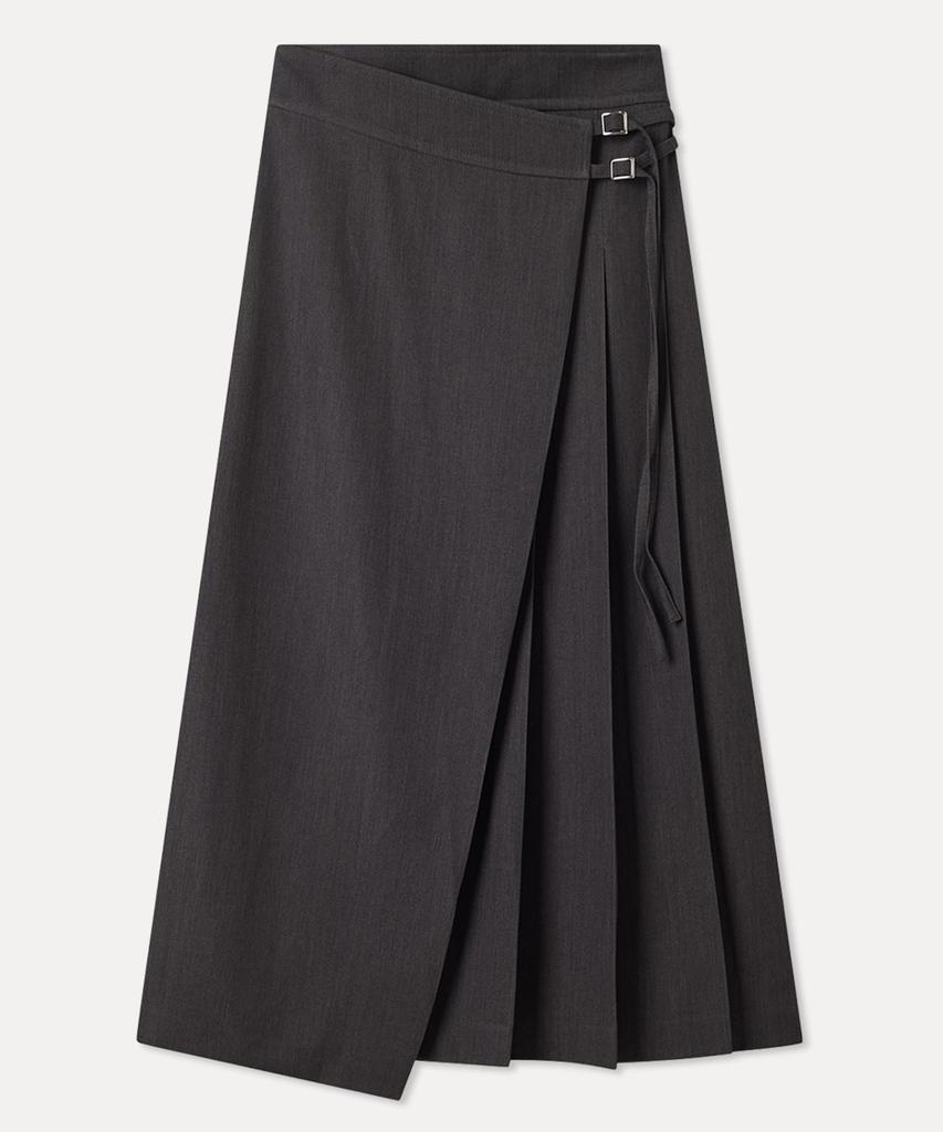 MIXXO Buckle Wrap Skirt Re Whg31Qs_Miwwhg51Qs
