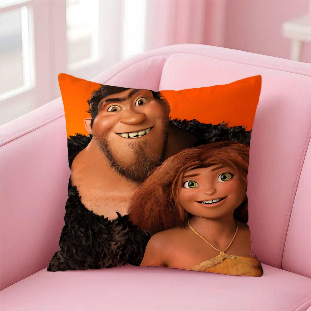 Popular TThe Croodsable Cushion Cover Premium SkinFriendly Pillow Case MultiPurpose for Home Office Travel
