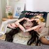 Customiz Name Personality Wonyoung Blanket Soft &Warm Sofa Office Bed Travel Lunch Break Blanket, Gift Suitable All Seasons