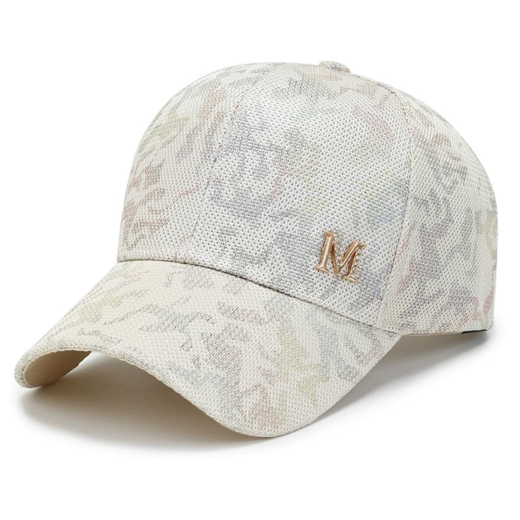 Men/Women's Fashion M Letter Camouflage baseball cap Spring Summer Autumn Adult Hats