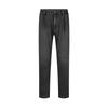 Qipai Men's Relaxed Fit Straight-Leg Ankle Jeans