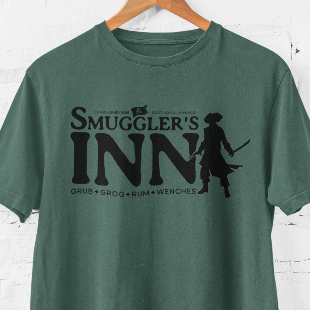 Smuggler's Inn Caribbean Pirate T-shirt | Pirate Tavern Shirt | Pirate Tee