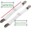 Tri-Head Bed Sheet Fasteners: Anti-Slip Elastic Clips & Fixing Buckles