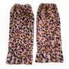 Leopard Leg Warmers Japanese JK Lolita Socks Fur Sets Ankle Winter Leg Warmers