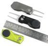 Ballmarker Golf Green Gabel Klappmesser Mini Golf Divotwerkzeuge Geschenk für Golfer