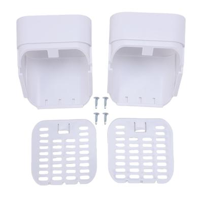 2x3 Inch Type A Gutter Downspout Extension Accessory Downspout Outlet Filter and Leaf Guard for