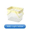 Dorm Shower Basket With Handle, Portable PET Bath Storage Bin for Shared Bath, Gym, and Daily Supply Carrying Use