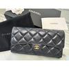 Used Matelass Long Wallet Black