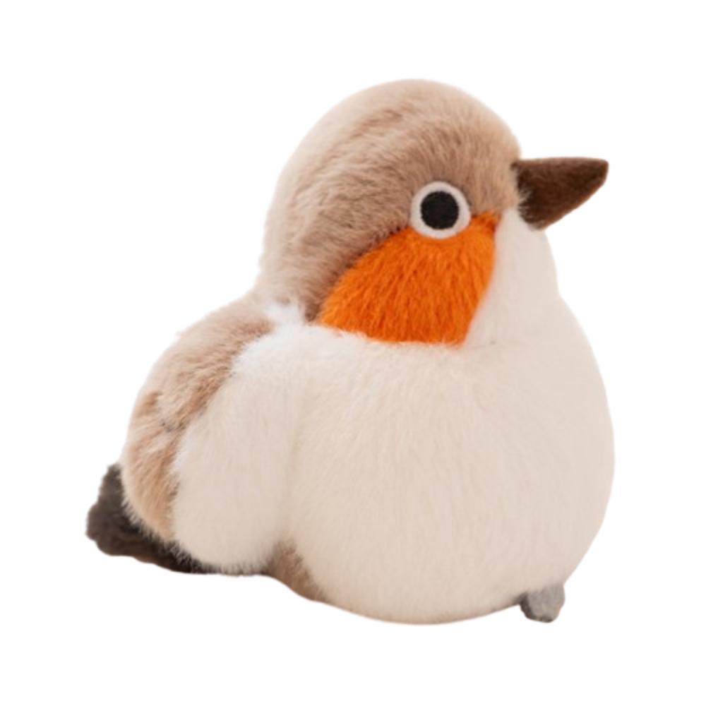 Colorful Design Lifelike Bird Plush Soft Texture Stuffed Bird Doll Bird Plush Toy  Holiday Gift