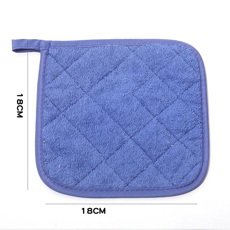 3Pc Pot Holders Heat Resistant Potholders Cotton Hot Pot Pad Firm Grip Pot Holders Dining Table Mat Pot Holders Set Kitchen Tool
