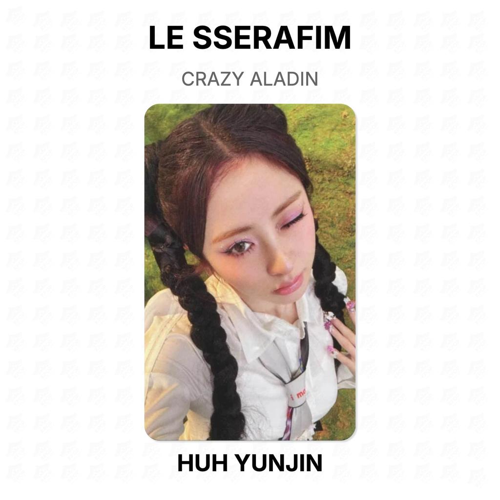 LE SSERAFIM CRAZY ALADIN Offizielle Fotokarte