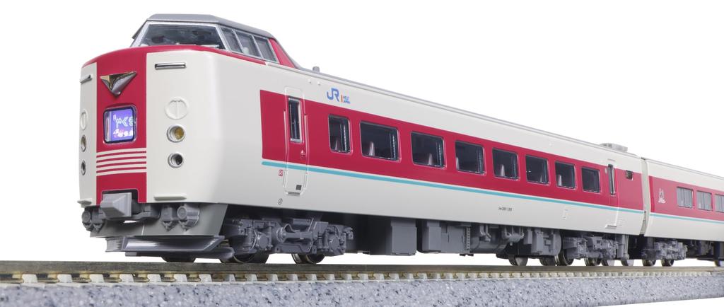 KATO N Gauge 381 Series Volný Yakumo Normal Formation Šedá sada podvozků Železniční model vlaku 7-Car 10-1779