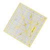 2pcs 15cm x 15cm Square Quilting Ruler plastic Quilting Tool Easy Fabric Cutting Ruler  For Sewing