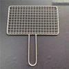Rectangular BBQ Grilling Basket with Handle