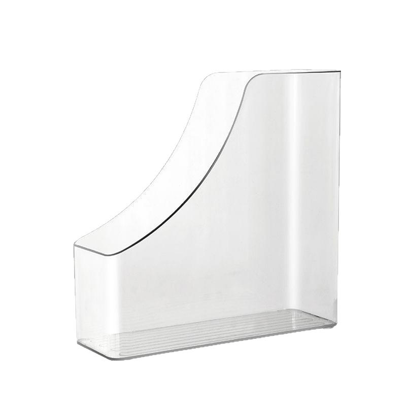 Transparent Desktop Bookstand File Storage Box Magic Tool Desk Office Student Book Organization and Storage Rack