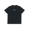 Small Logo Solid Casual Sport Crew Neck T-Shirt Men Tops Black 844632-01