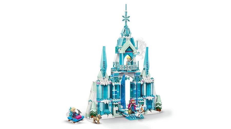 LEGO Disney Princess Eispalast Spielzeug Geburtstagsgeschenk Block Pädagogisches Weihnachten Mädchen Jungen Kinder 6 Jahre alt 7 Jahre alt 8 Jahre alt 9 Jahre alt