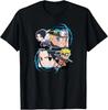 Naruto and Sasuke SD Fight Frames Anime T-Shirt