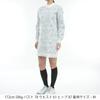 Robe Tricot Jacquard Col Montant Golf L [Pin Apparel] Femme (Cou complet) / / 622-3224002 030_Blanc (Étoile)