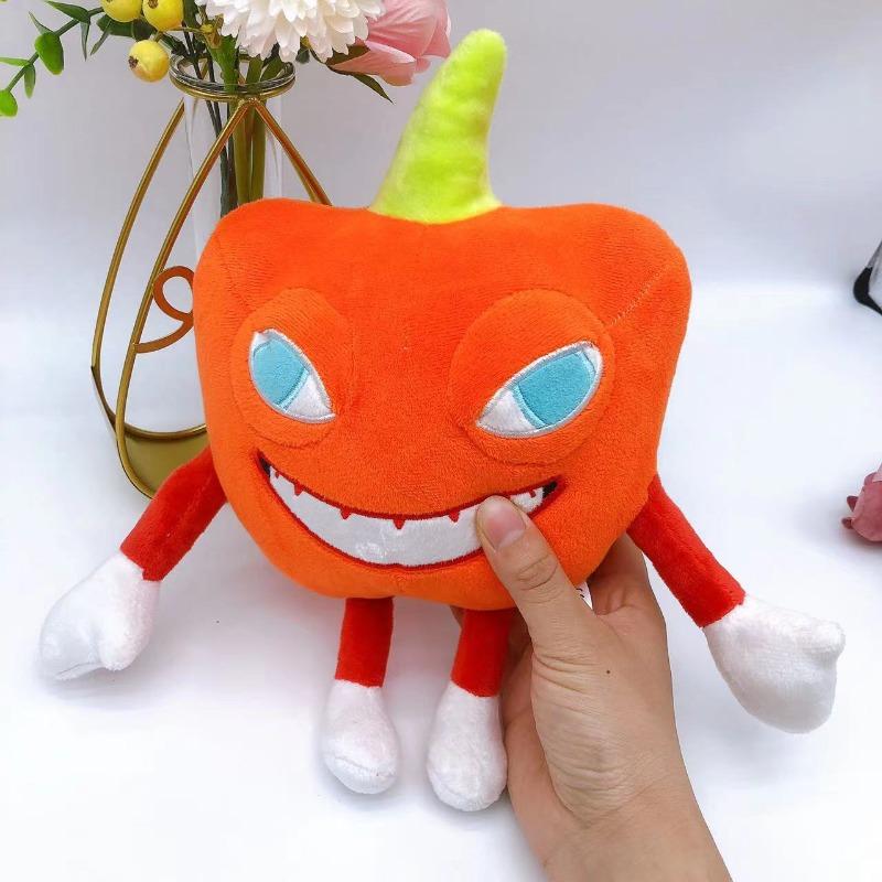 25cm Cartoon Anime Pizza Tower Peppino Plush Toys Cute Soft Stuffed Home Room Decor Dolls for Kid Birthday Xmas Gift