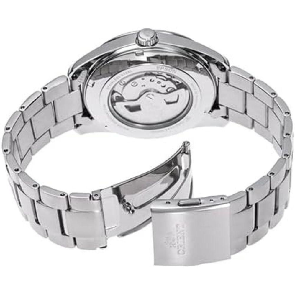Orient Contemporary Semi Skeleton Automatic Blue Dial Men's Watch RN-AR0009L