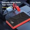 Ultra-slim 12V Car Jump Starter Booster Portable Car Power Bank Multifunctional Engine Battery Emergency Start