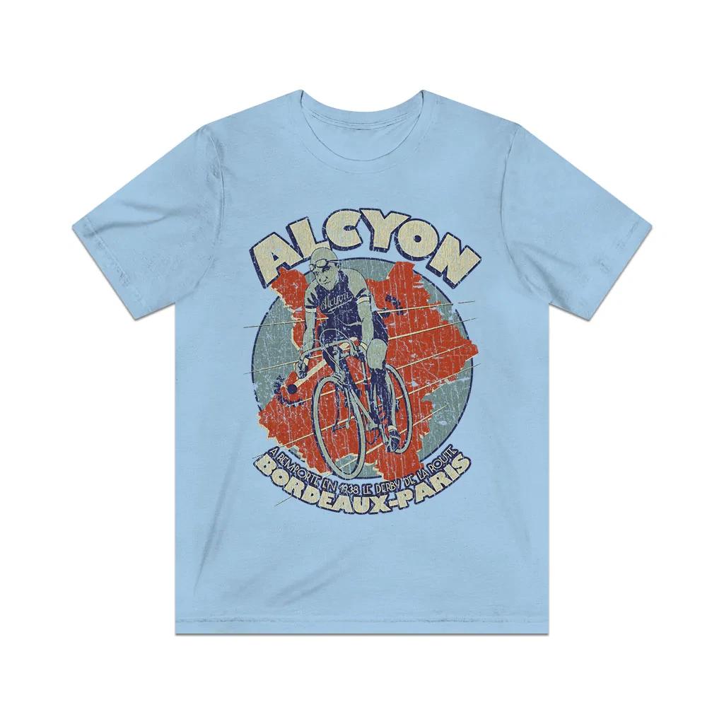 

Alcyon Bordeaux-Paris Cycle Race 1938 Vintage Men s T shirt 4XL