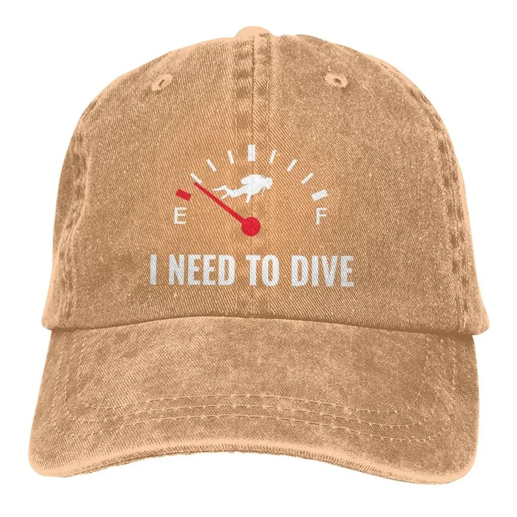 Forced To Work Diver Underwater Baseball Cap Men Cowboy Hats Women Visor Protection Snapback Dive Scuba Diving Caps