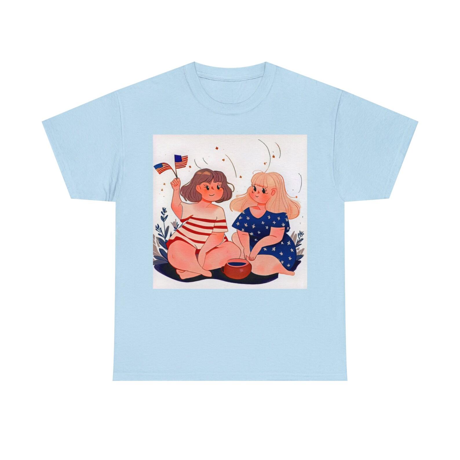 4th Of July Friends Tee 120
