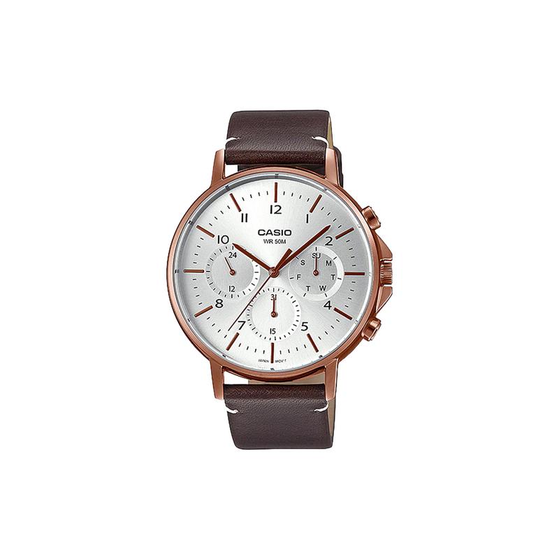 

Casio STANDARD Series Retro Sports Trendy Watch Quartz Movement Stainless Steel Strap Japanese and Korean Watch Men s Watch White MTP-E321RL-5AVDF белый